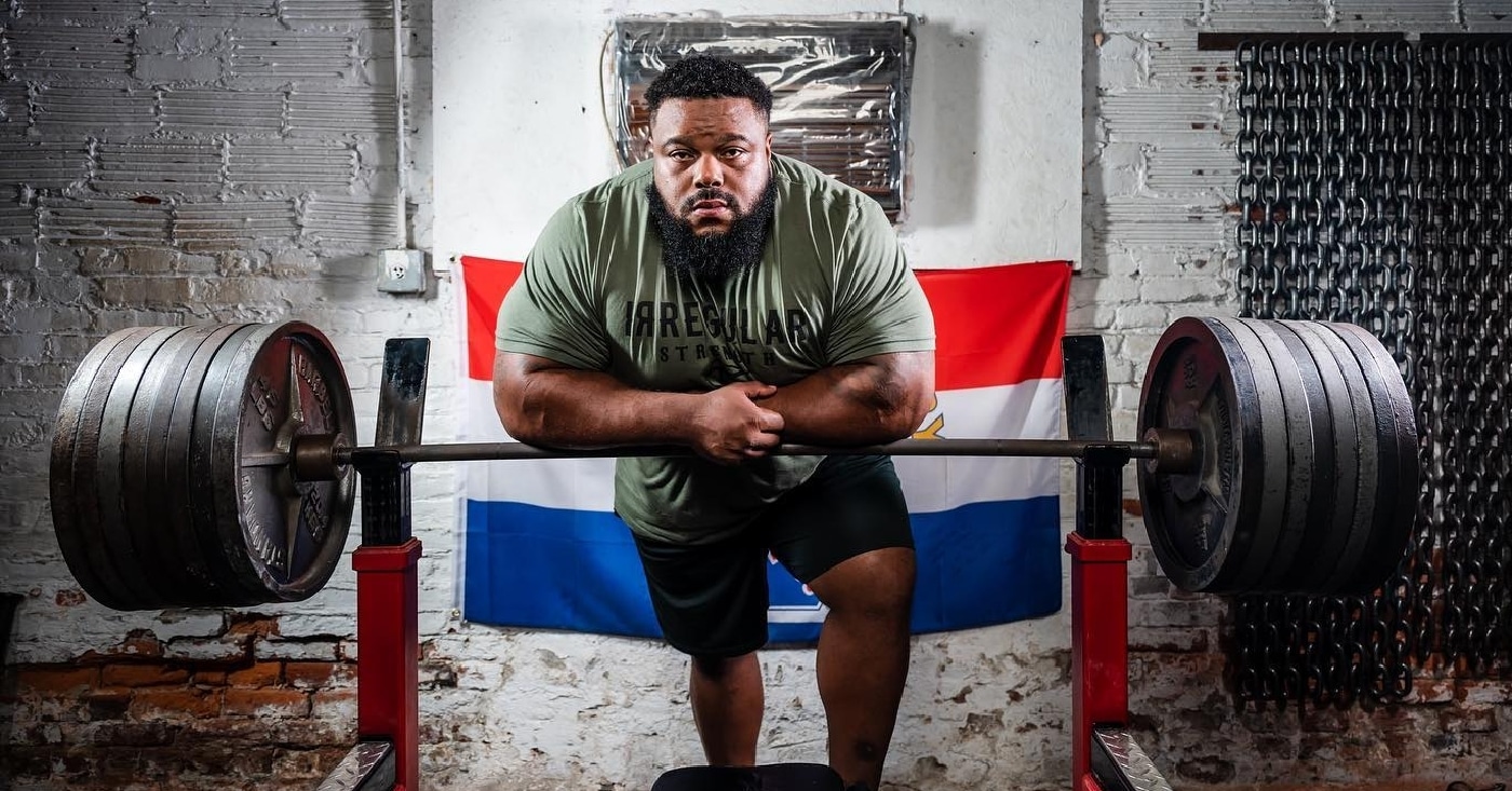 Julius Maddox Injures Pec Again May Delay 800lb Bench Press World 