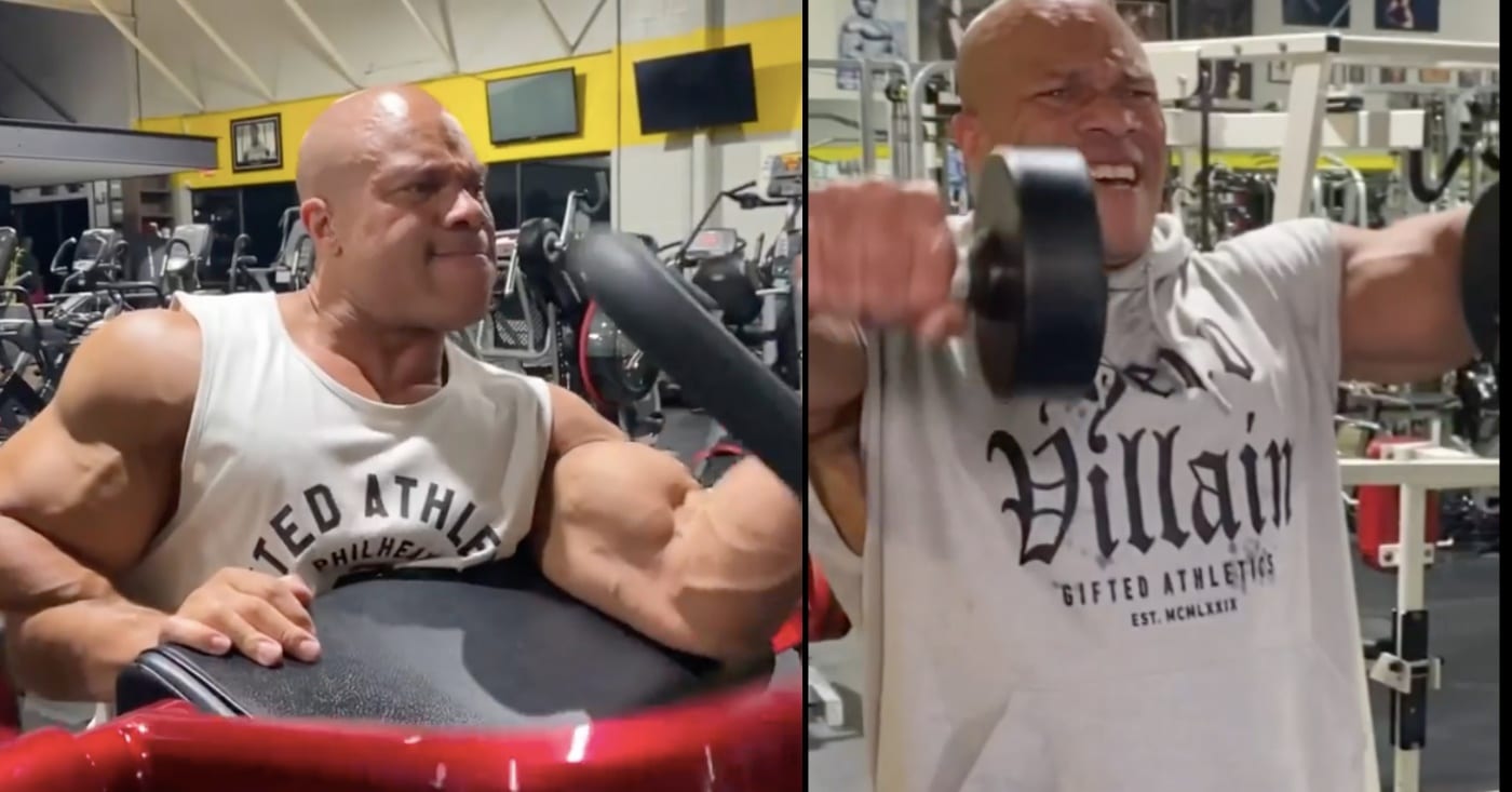 phil heath 2022 training