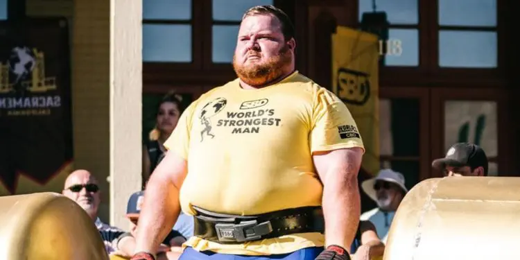 Chris Van Der Linde 2021 World's Strongest Man