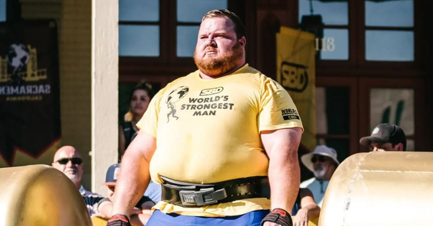 Chris Van Der Linde 2021 World's Strongest Man