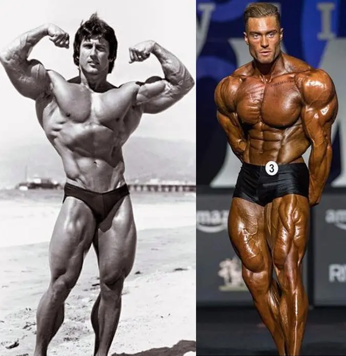 Frank Zane And Chris Bumstead