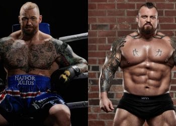 Hafthor Bjornsson Looks Lean At 375lb After Nearly 80lb Weight Loss ...