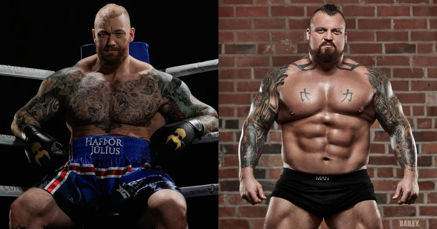 Hafthor Bjornsson Eddie Hall