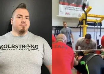 Jimmy Kolb Bench Press World Record