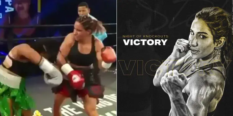 Powerlifter Stefi Cohen in Boxing