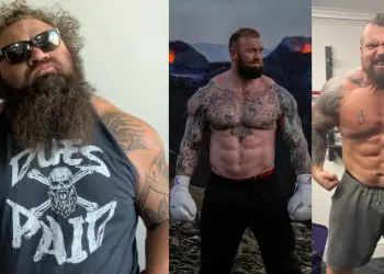 Robert Oberst Hafthor Bjornsson Eddie Hall