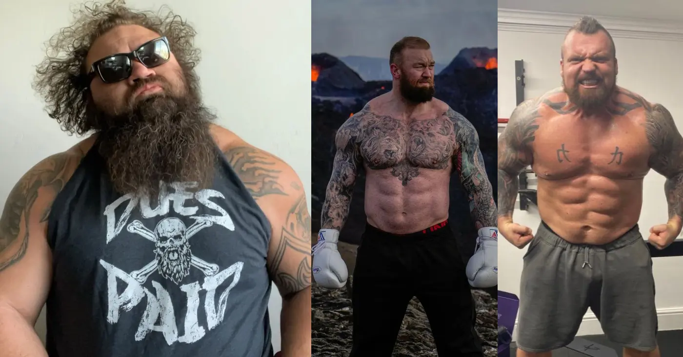 Robert Oberst Hafthor Bjornsson Eddie Hall