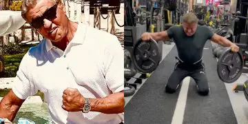 Sylvester Stallone Fake Weights