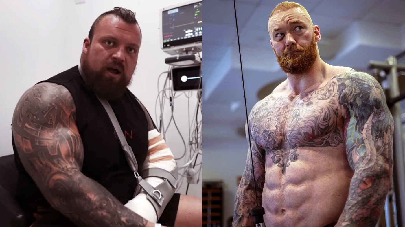 BREAKING: Eddie Hall Injures Bicep Fight With Thor DELAYED – Fitness Volt