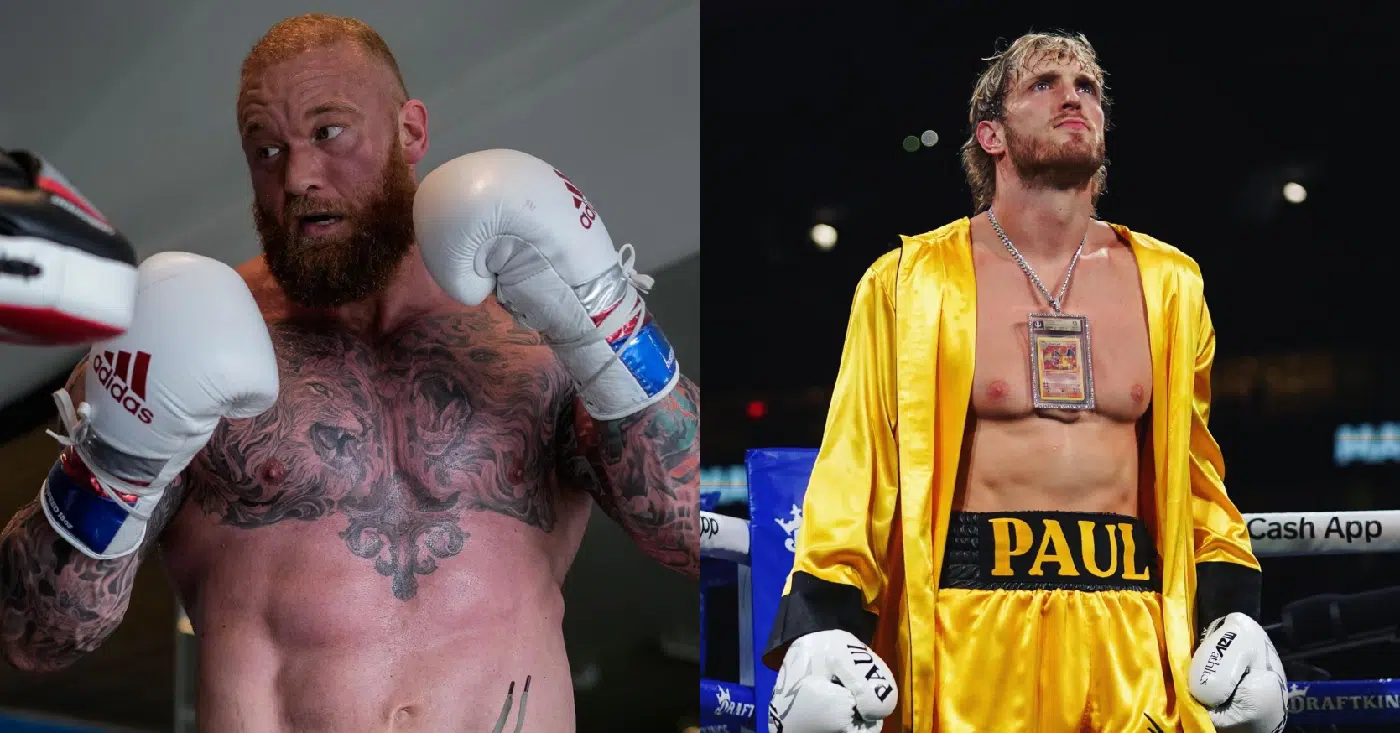 Hafthor Bjornsson Logan Paul