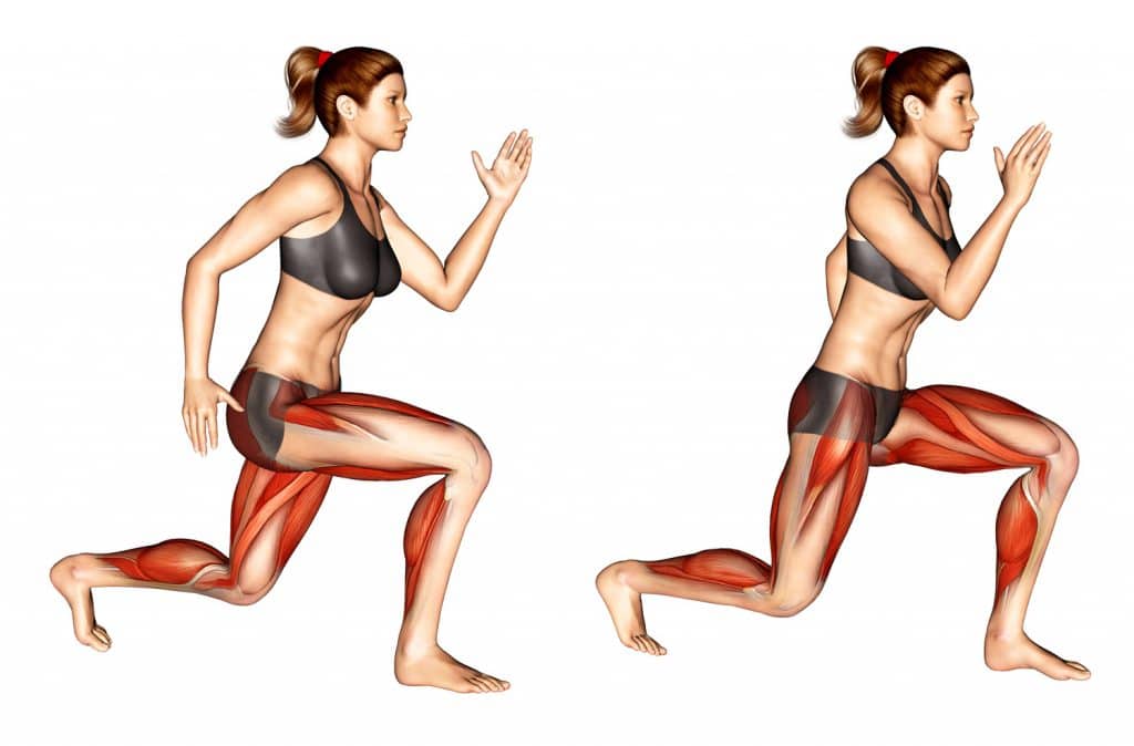 The Split Jump Exercise Guide and Video Fitness Volt