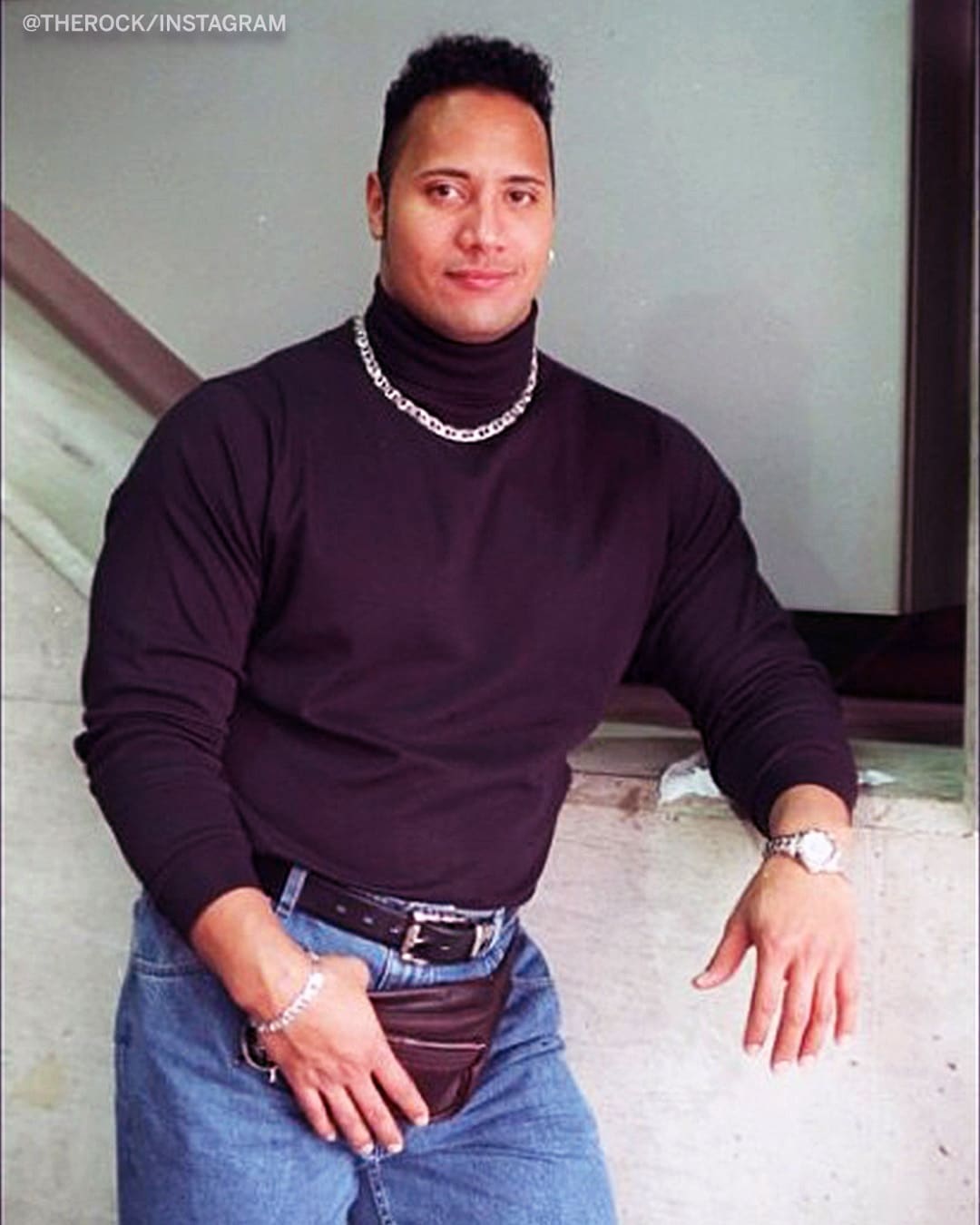 The Rock Johnson Young