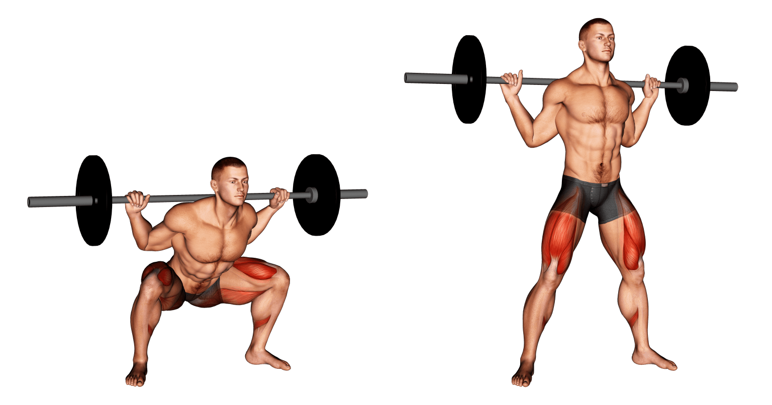 Wide Stance Squats Guide Muscles Worked How To Tips And Variations Fitness Volt