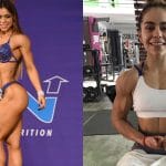 Bodybuilder Odalis Santos Mena