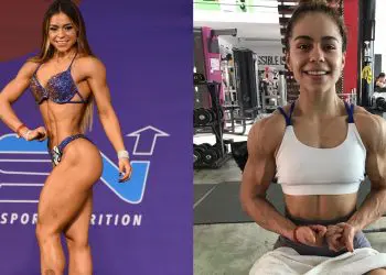 Bodybuilder Odalis Santos Mena