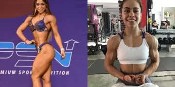 Bodybuilder Odalis Santos Mena