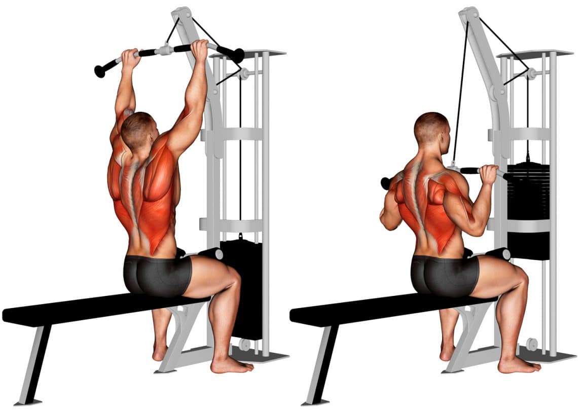 cable crossover alternative with dumbbells
