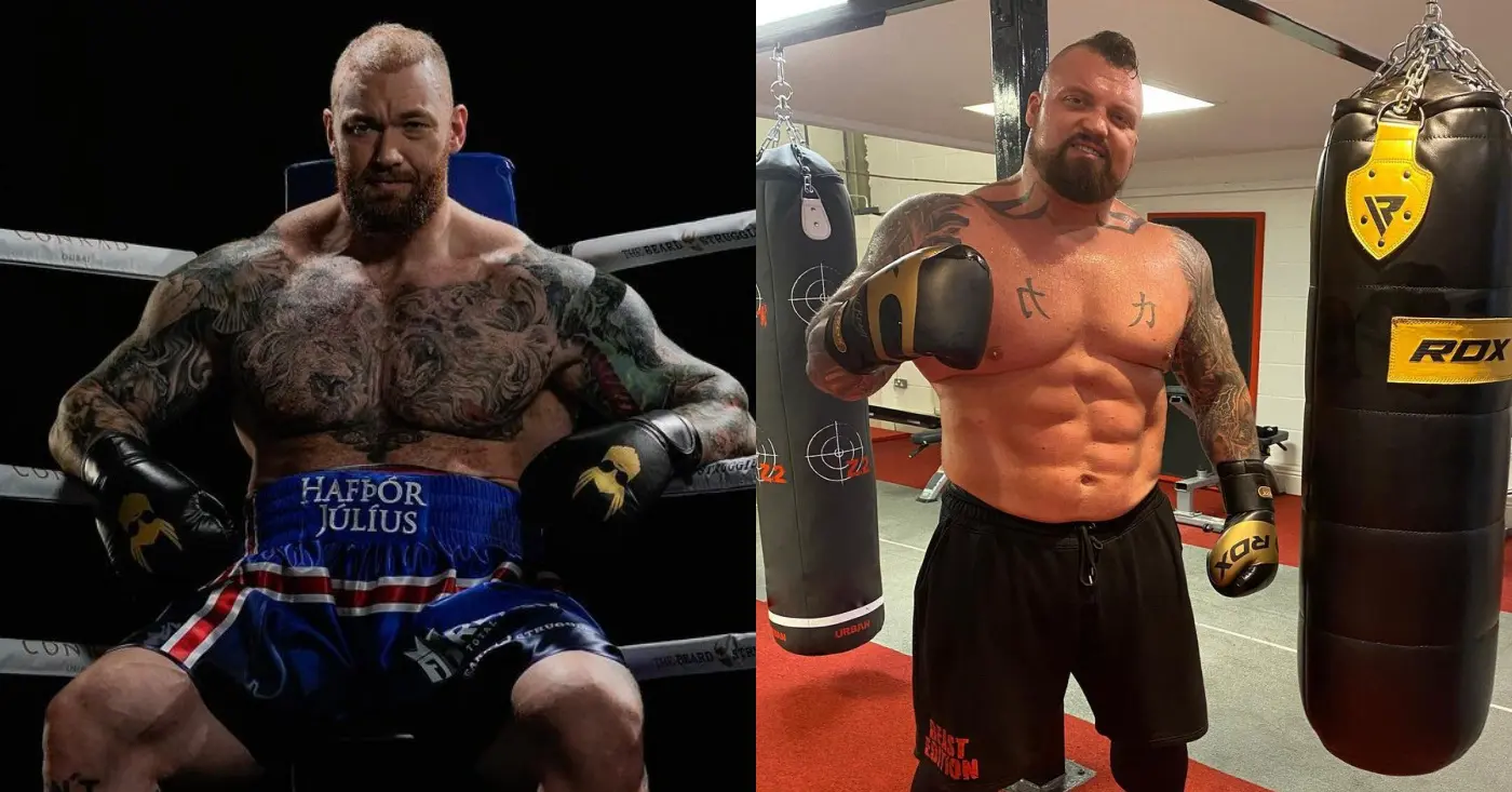 Hafthor Bjornsson Eddie Hall