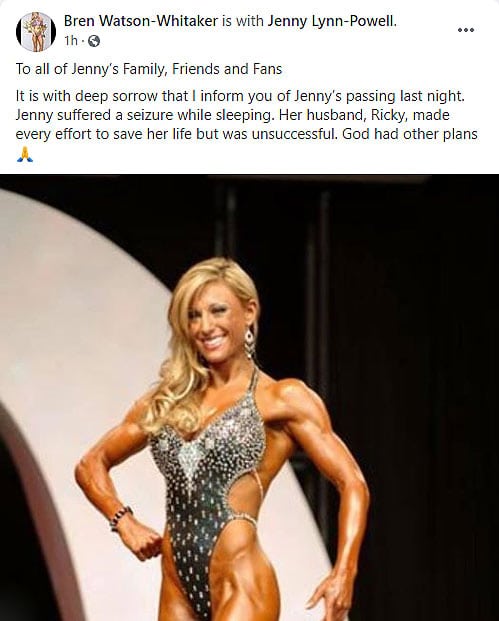 Bodybuilder Jenny Lynn