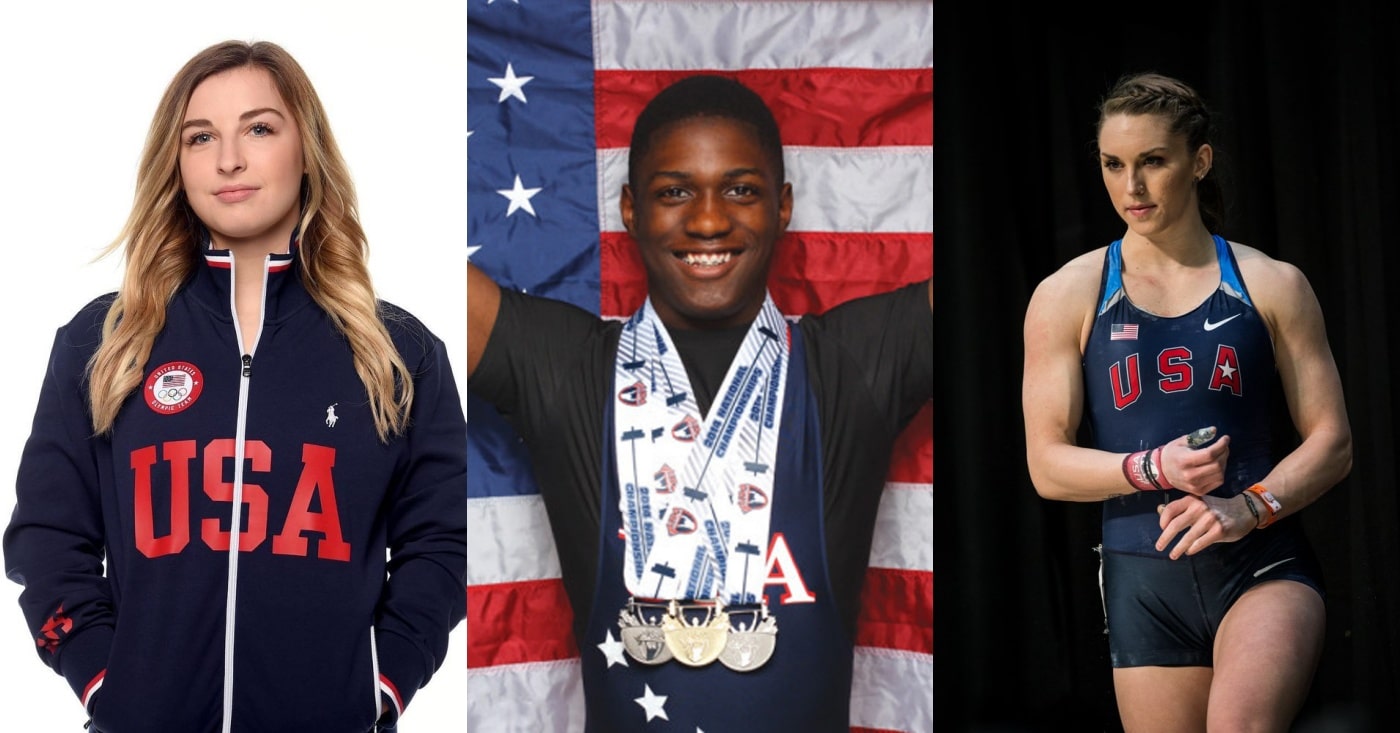 Weightlifters Katherine Nye, Mattie Rogers, and CJ Cummings Look To ...