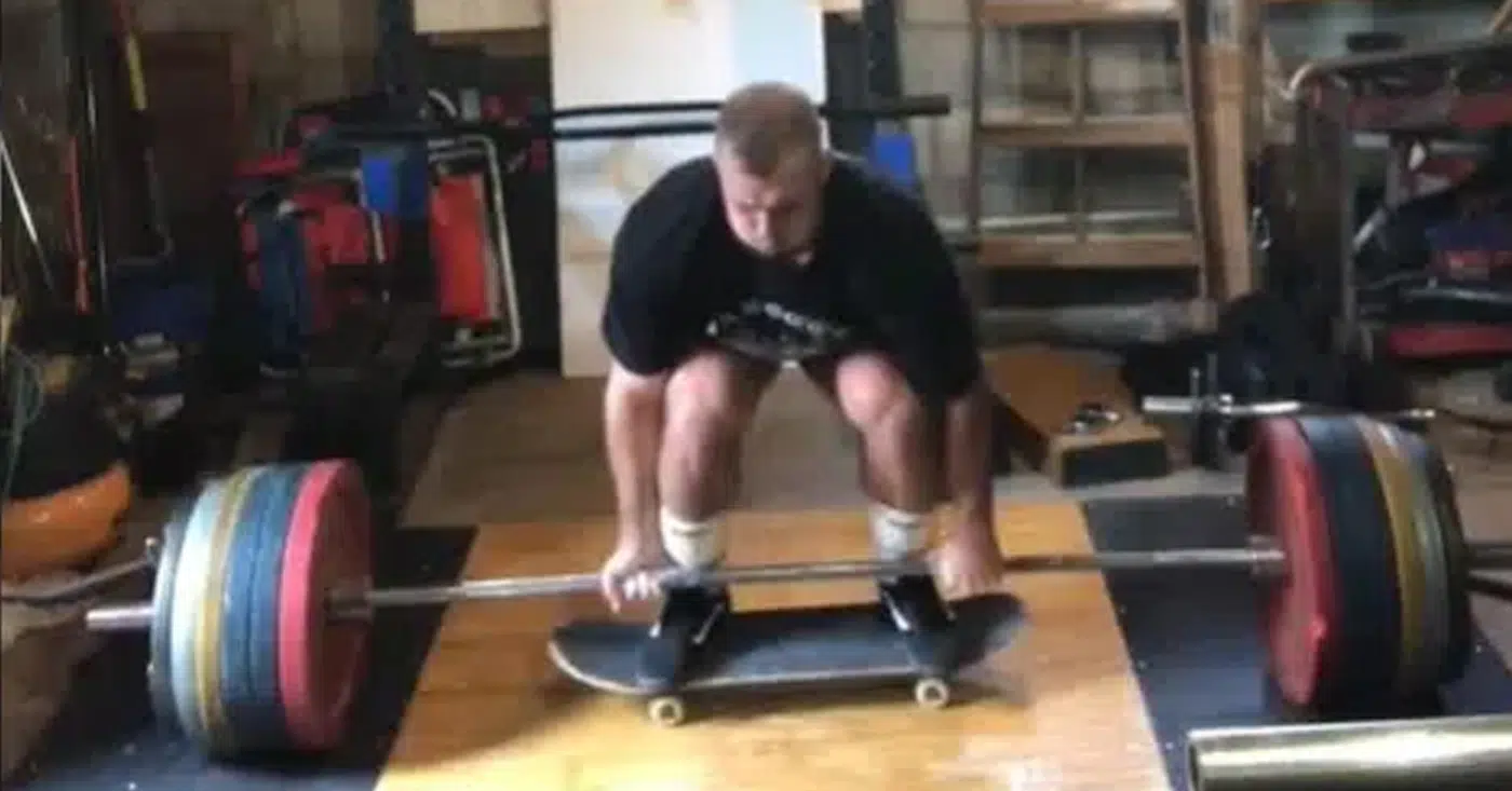 Youtuber Deadlift 505lbs