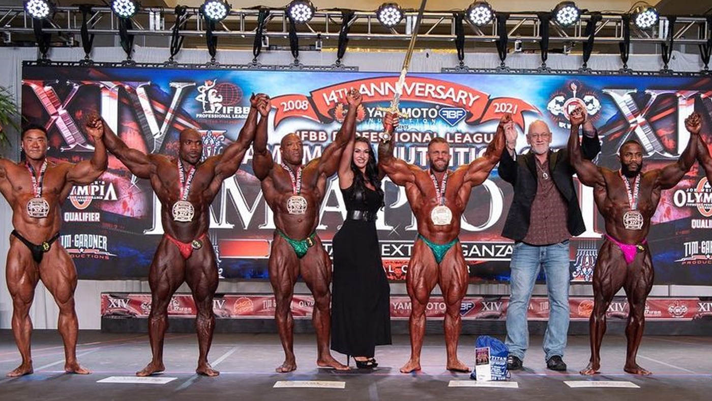 2021 IFBB Tampa Pro Results And Prize Money Fitness Volt