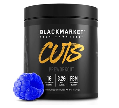 Blackmarket Cuts Thermogenic Pre Workout