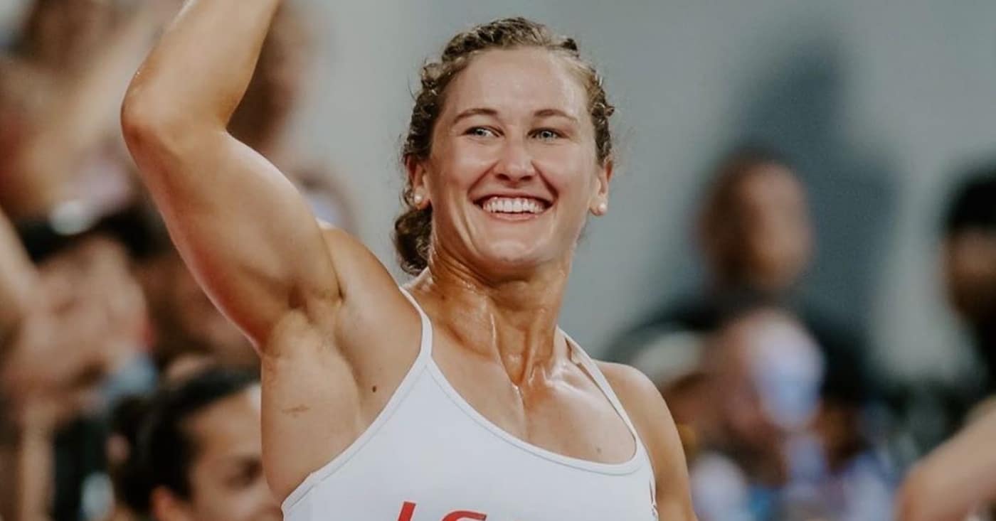 Tia-Clair Toomey etched her record-setting fifth win at the 2021 CrossFit G...