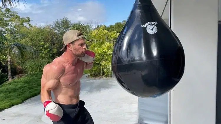 Chris Hemsworth Boxing And Bodyweight Workout