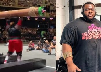 Iron Biby 229 Kilogram Log Lift World Record