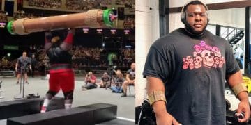 Iron Biby 229 Kilogram Log Lift World Record