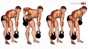 Kettlebell Alternating Row