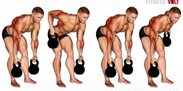 Kettlebell Alternating Row