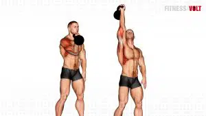 Kettlebell Arnold Press