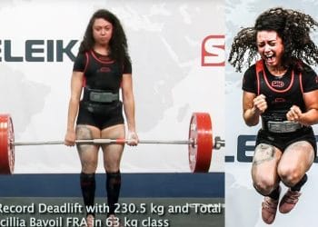 Lya Bavoil Breaks 3 World Records