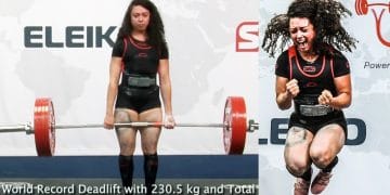 Lya Bavoil Breaks 3 World Records