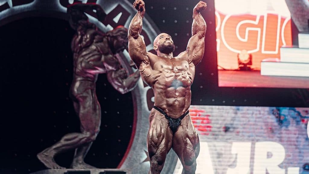 Sergio Oliva Jr Bodybuilding Posing