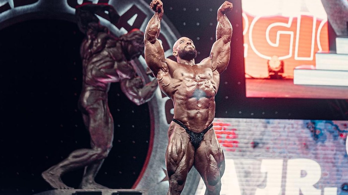 Sergio Oliva Jr. 25th Sep, 2021. competes in the Arnold Classic USA  pre-judging. The 2021 Arnold Classic features four International Federation  of Bodybuilding and Fitness Pro League Divisions and was held at