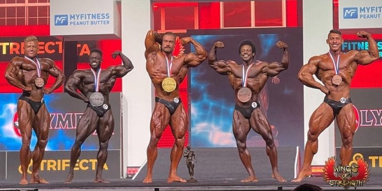 2021 Mr Olympia Classic Physique Results 1