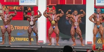 212 Olympia Results