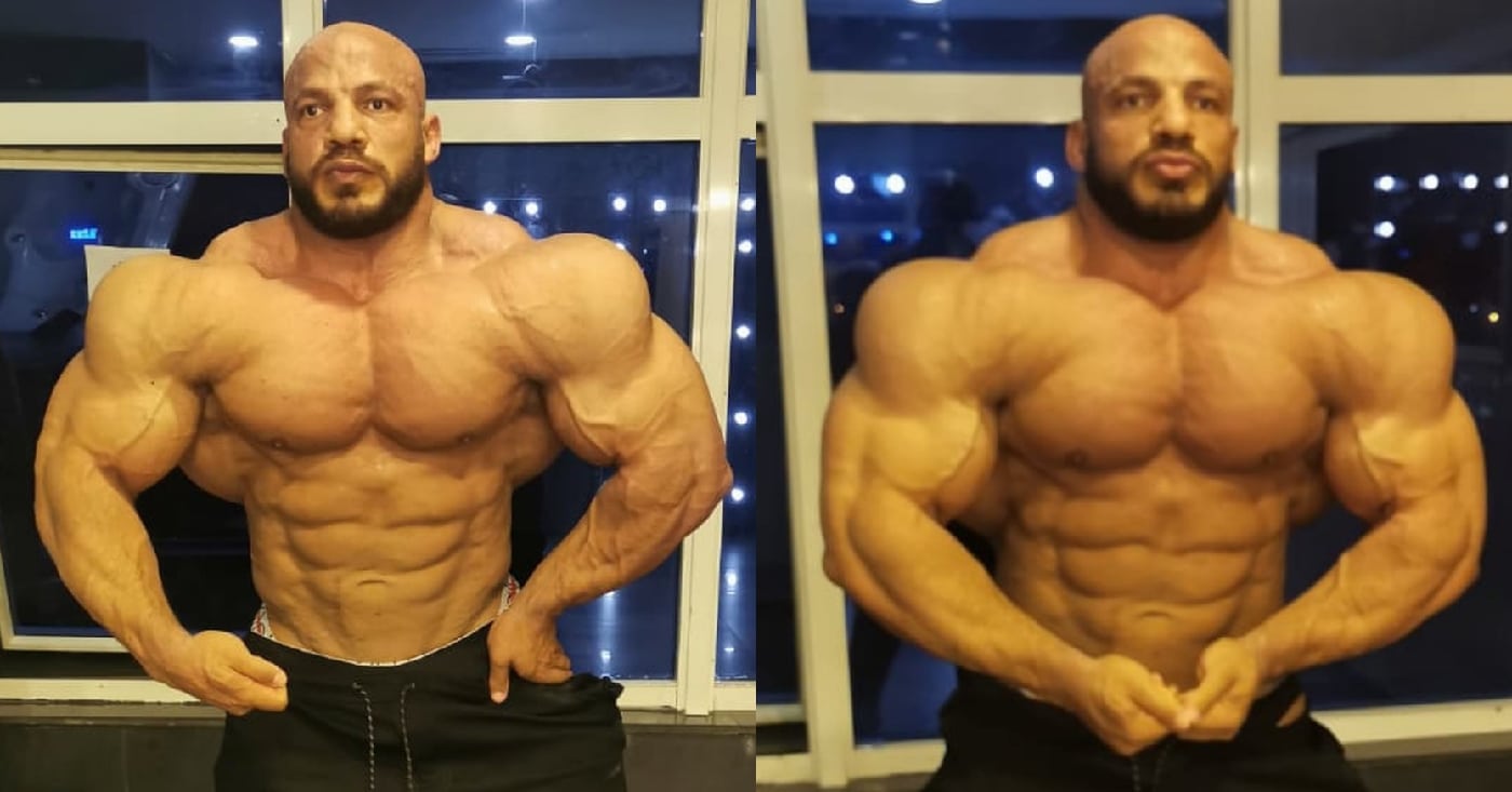 Never Before Seen Photos Of Big Ramy Reveals 327lb Frame, 2 Months Out