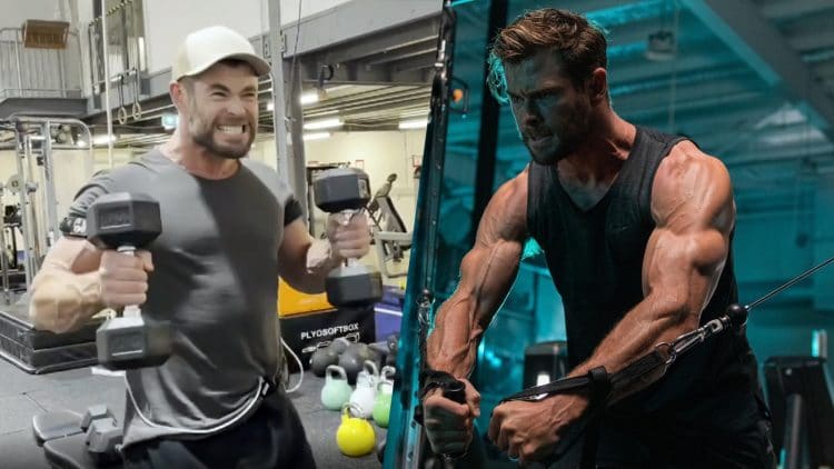 Chris Hemsworth Training