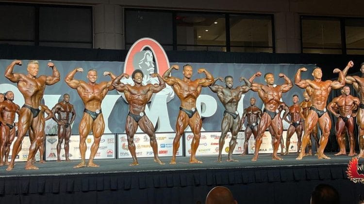 Classic Physique Olympia Prejudging