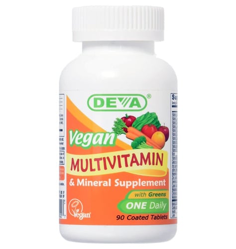 Deva Vegan Vitamins Daily Multivitamin