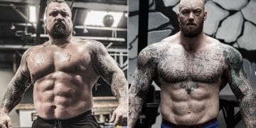 Eddie Hall And Hafthor Bjornsson