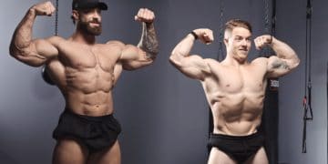 Noah Ohlsen With Chris Bumstead