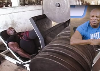 Ronnie Coleman Reacts To 2300lb Leg Press