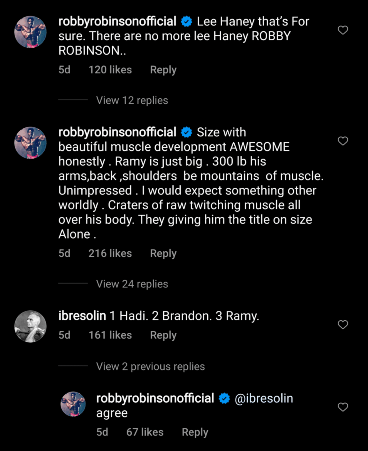 Hadi Choopan Was 'The Best Conditioned Athlete' At 2021 Olympia, Says Lee Haney And Others