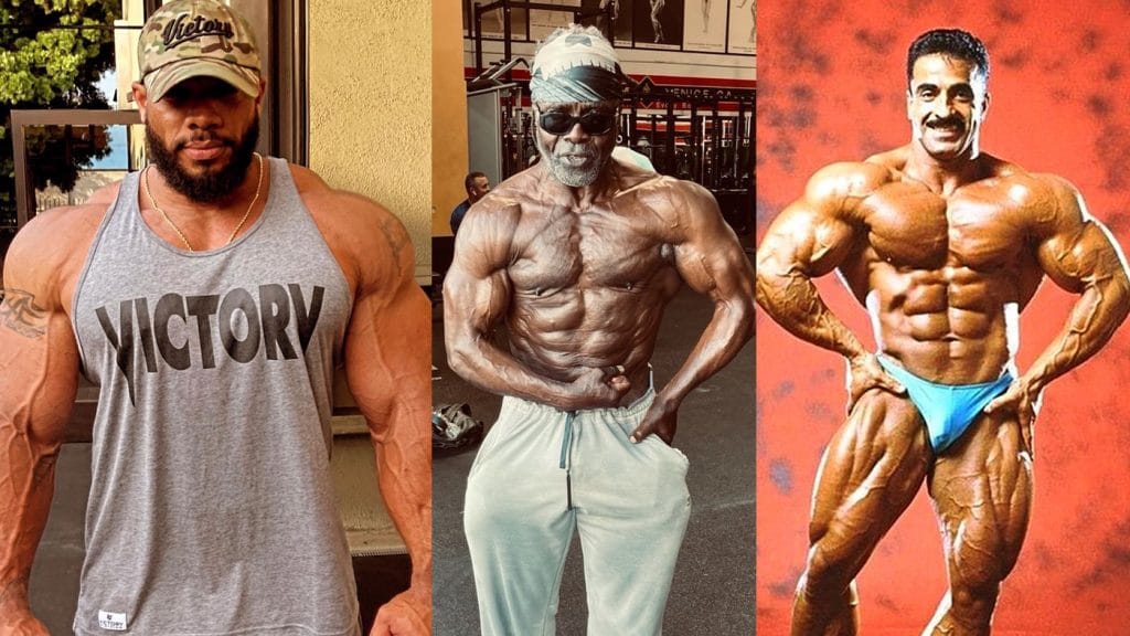 Sergio Oliva Jr Robby Robinson And Samir Bannout