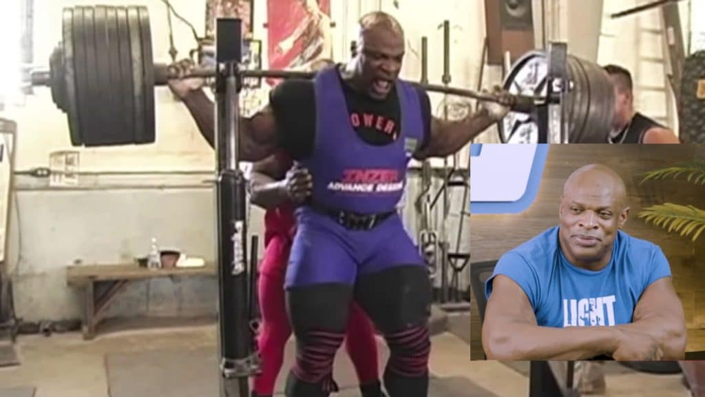 Ronnie Coleman Squat 800lbs